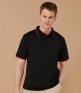 Henbury Coolplus® Tipped Polo Shirt