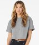 Bella Ladies Jersey Cropped T-Shirt