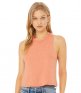 Bella Ladies Racer Back Cropped Tank Top