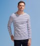 SOL'S Marine Long Sleeve Striped T-Shirt