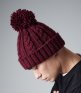 Beechfield Cable Knit Melange Beanie