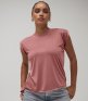 Bella Ladies Flowy Rolled Cuff Muscle T-Shirt