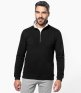 Kariban Trucker Zip Neck Sweatshirt