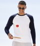 Fruit of the Loom Contrast Long Sleeve Baseball T-Shirt