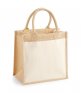 Westford Mill Pocket Jute Midi Tote Bag