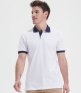 SOL'S Prince Contrast Cotton Piqué Polo Shirt