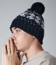 Beechfield Fair Isle Snowstar® Beanie