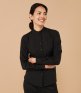 Henbury Ladies Mandarin Roll Sleeve Anti-Bac Wicking Shirt