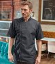 Premier Short Sleeve Zipped Chef's Jacket