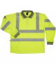 Warrior Hi-Vis Long Sleeve Polo Shirt